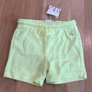 Yellow Shorts by Zara 3-4yo